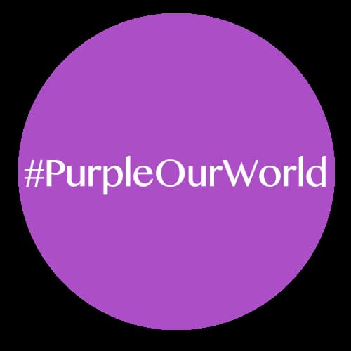 Purple Our World logo